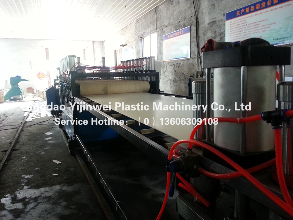 PVC construction board production line